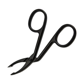 Stainless Steel Eyebrow Scissors,Professional Eyebrow Plucking Tool | Curved Eyebrow Tweezers Handle Tweezers Clip Facial Hair Plucker Eyebrow Remover for Women