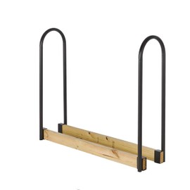Shelter Outdoor Wood Rack for Firewood - Firewood Holder & Log Rack, Outdoor Firewood Racks, Powder Coated Firewood Rack, 1.25" Tubular Steel