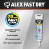 DAP ALEX Fast Dry 5.5-oz Paint trim White Paintable Latex