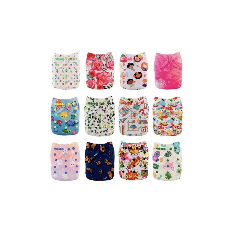 Pack 3 Pañales Ecológicos Brilltio Pro