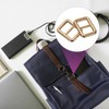 sourcing map 8 Pack Zinc Alloy Slide Adjustable Buckle 1/2"