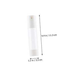 FRCOLOR 3Pcs Travel Cosmetic Bottles Matte Vacuum Lotion Containers Leak Refillable Skincare Sub Bottles Durable AS Material Portable Toiletry Packing