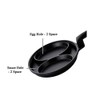 Kitchen Flower 2 Space Non-Stick Coated Egg Pan