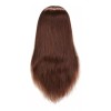 cabeza de entrenamiento Maniqui Cabeza Cabello Natural #4 Marrón Oscuro
