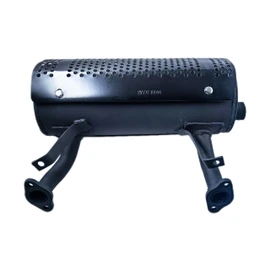 LAUUEXOP Right Side Muffler Compatible for Honda GX630 GX660 GX670 GX690 Engine