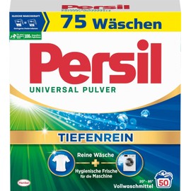 Persil Universal Detergent Powder (75 Loads | 9.9 lbs | 4.5 kg) - All-in-one Solution For Deep Clean Laundry And Freshness For The Machine