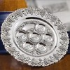 Antique Silver Plated Seder Plate