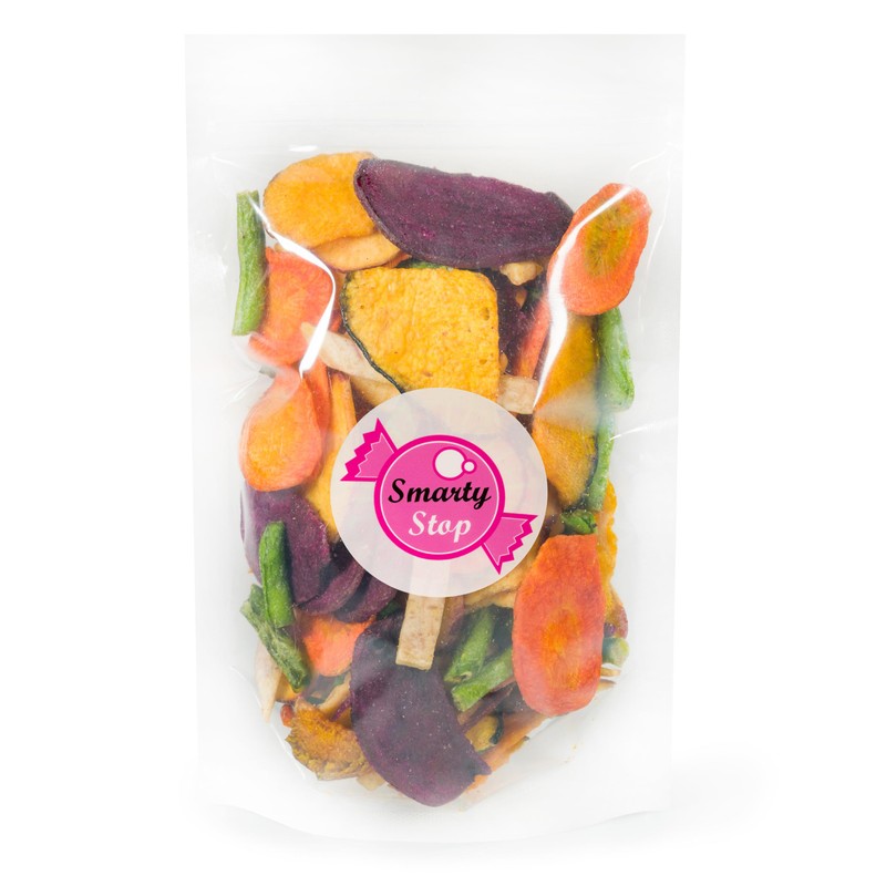 Smarty Stop Mixed Veggie Chips, Assorted Dried Salted Vegetable Snacks