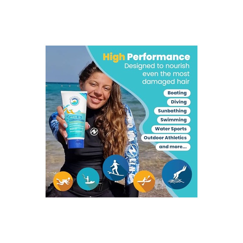 Stream2Sea Sulfate Free Leave-In Hair Conditioner with Sun Protection