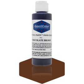 Americolor 4.5 Oz Chocolate Brown Soft Gel Paste