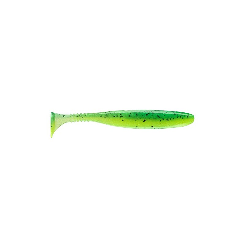 Daiwa - Soft Lure D'Fin 4 Chartreuse Tiger - 16502510