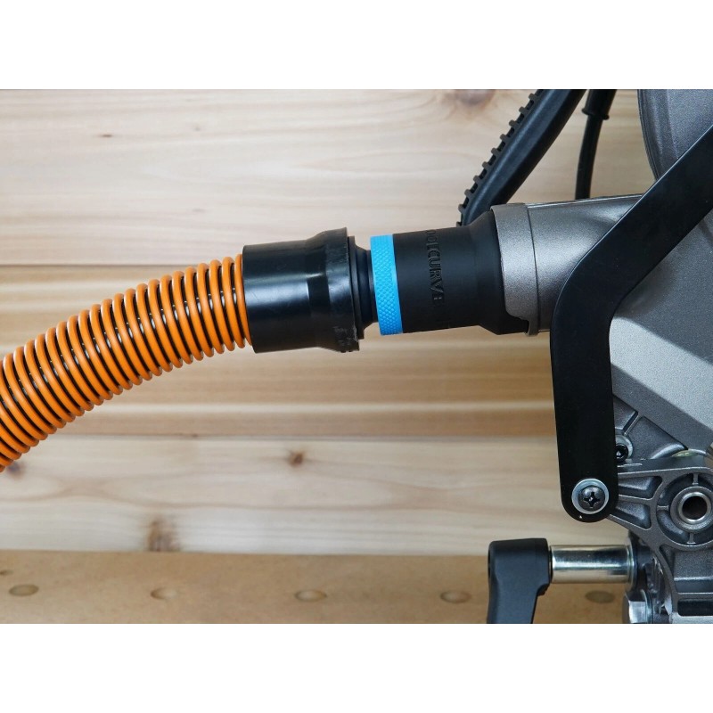 Toolcurve 1-1/4" Shop Vac Hose Adapter for Metabo HPT Miter