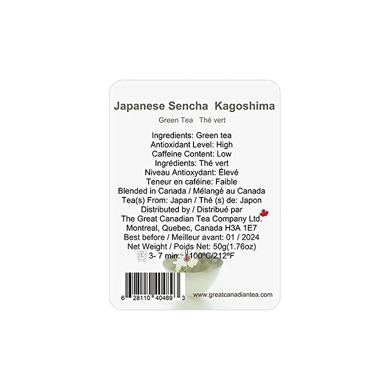 The Great Canadian Tea Company Ltd. - Japanese sencha Kagoshima
