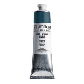 Williamsburg Artist Oil Colors by GOLDEN, Cobalt Turquoise Bluish, 150 ml tube, Professional Oil Paint, Opaque
