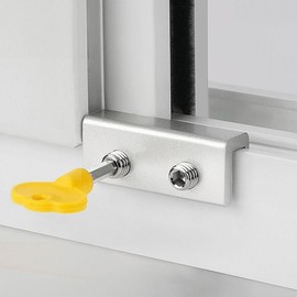 Screen Window Lock Stopper - Dual Type (2-Pack) Dual B 2ea