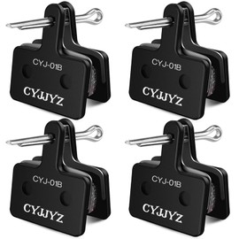 CYJJYZ 4 Pairs of Bicycle Brake Pads, Disc Brake Pads, Resin Bike Pads, High Performance Brake Pads for M515, M525, C501, M415, M416, M485, M475, M495, M445, M446, M447 etc