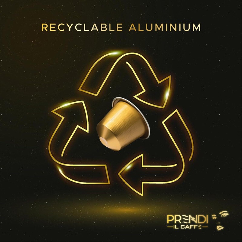 Prendi iL Caffe - Aluminium Capsules Prendi Espresso Intenso Medium