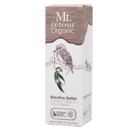 Mt Retour Breathe Better Essential Oil Blend Roll On Certified Organic 10ml