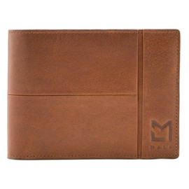Mala Leather Bloomsbury Collection Leather Wallet RFID Blocking 1049_17 Tan