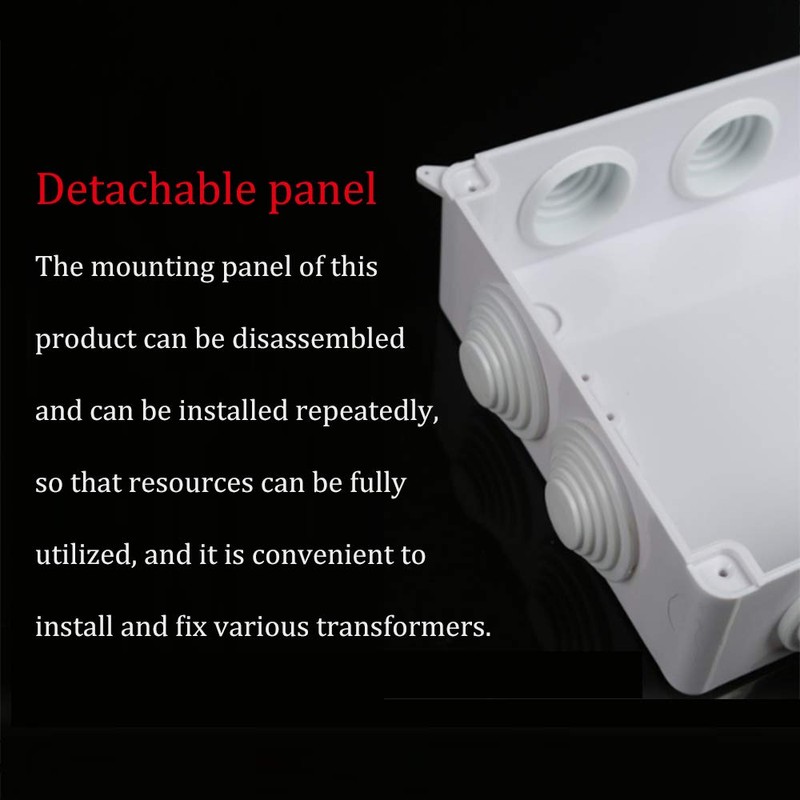 Electrical Junction Box, SENRISE IP55 Weatherproof Electrical Enclosure Project Instrument