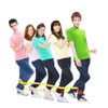 Sonyabecca Cooperative Band Walker 5-Legged Race Band Set Game Teamwork