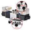 Heschen Electrical Pneumatic Twin Solenoid Valve, 4V230C-08, 24VDC, PT1/4, 5