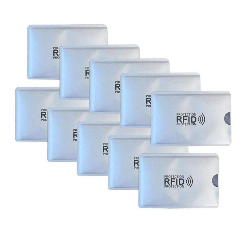 Boolavard 20pcs Anti Scan RFID Blocking Sleeve Cover Credit Card