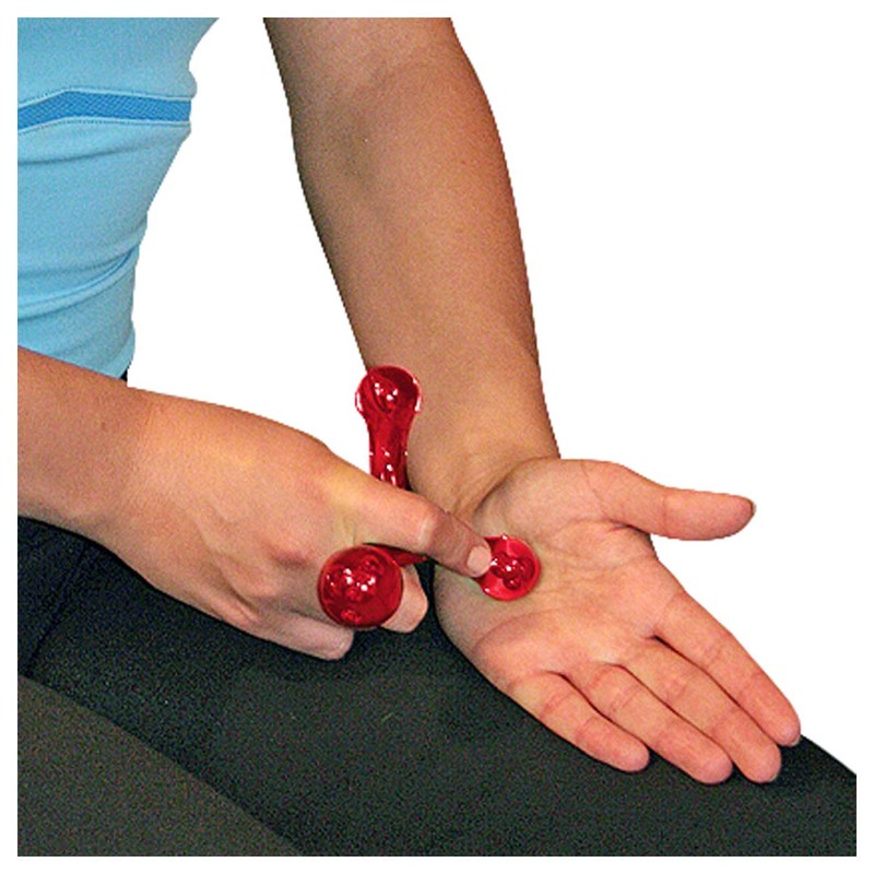 Jacknobber 2 Massagehilfe Massageroller Massagegerät Selbstmassage Rückenmassage