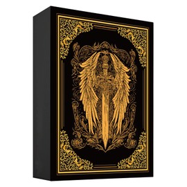 Genesis Series Playing Cards, Vintage-Style Premium Poker Cards, Dual-Sided Anti-Slip Finish Deck of Cards, Durable and Flex-Resistant, Family Gatherings, Party Entertainment, Collecting.(Golden)