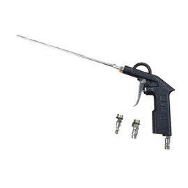 Air Blow Gun Pistol Blower Cleaner Duster 8" Nozzle Alum Alloy