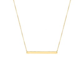 itianxi Dainty Bar Necklace for Women,Delicate Gold Cute Delicate Disc Necklcace,Trendy Elegant Dot Fashion Necklace 02