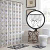 Creative Home Ideas 15-Piece Bathroom Shower Curtain Set, 72"x72", Cameron