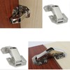 Lancher 4-Pack Hinge Easy Installation Hinges Cabinet Hinge for Drawer