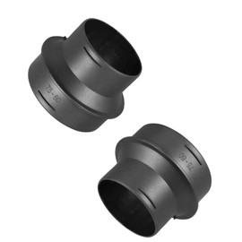 Alrens Heating Duct Pipe Connector, 60 mm - 75 mm Parking Heating Channel Reducer Connector Outlet Auxiliary Heater Exhaust Connector for Webasto Heating Exhaust Connector