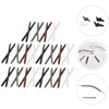 Operitacx Portable Glasses Retainers Pack Soft Eyeglass Ear Pads Anti-slip