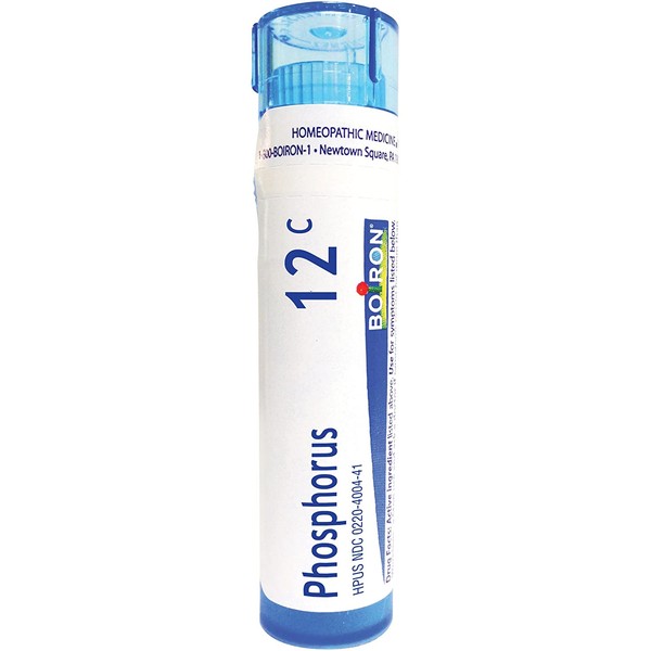 Boiron Phosphorus 12C, 80 Pellets, Homeopathic Medicine for Dizziness