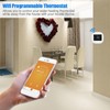 Pyhodi WiFi Smart Temperature Controller, Wall Mount Thermostat for Efficient