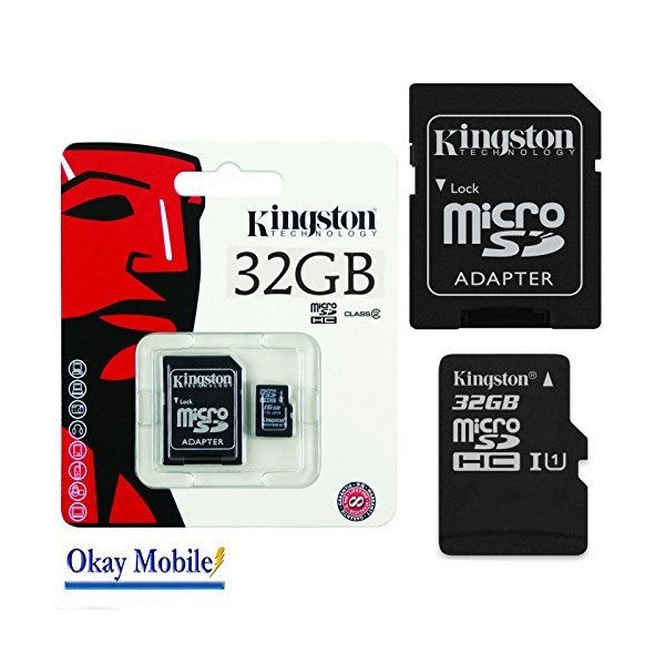 Original Kingston MicroSD Memory Card 32 GB Mobile Phone For