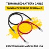 Spartan Power Battery Cable 4 Foot 4 Gauge AWG Wire