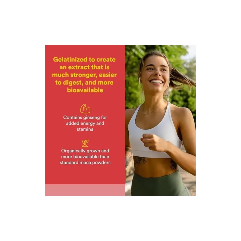 Macarich Concentrado De Maca 500 Mg 90 Caps Natural Factors