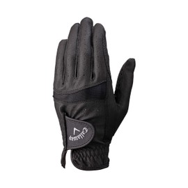 Callaway HYPER GRIP LH WMS BLK 20 25 Gloves, 7.9 inches (20 cm), Worn on Left Hand, (For Right Hand), Black, Women's