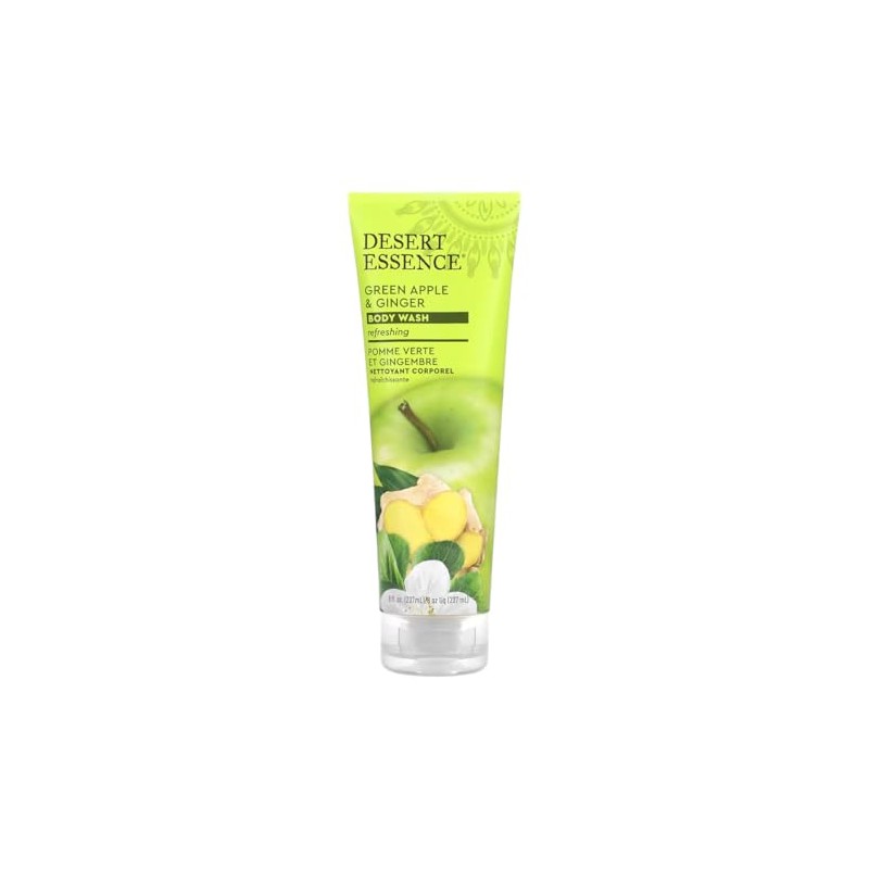 Desert Essence - Green Apple & Ginger Body Wash -
