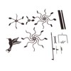 Wind Spinner, Decorative Windmill Hummingbird Wind Spinner with Stake, Outdoor