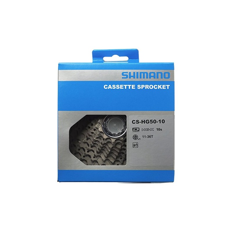 Shimano Deore HG50 10 Speed Cassette Silver 11-36T
