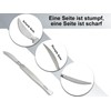 Professional Pedicure Set Callus Scraper Scalpel 2-Piece Foot Care Set
