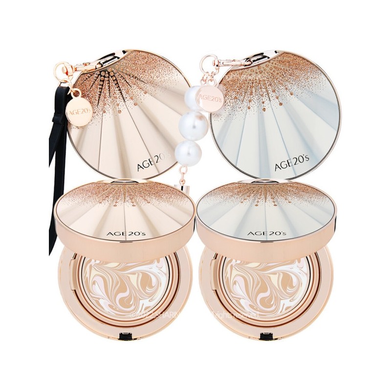 Age 20's Essence Cover Pact HG Aurora Gold Edition No.