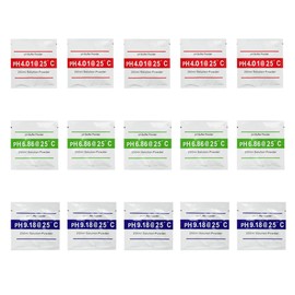 Mingzhe PH Meter Calibration Point 3 Type PH Buffer Powder Set Measure Calibration Solution Powder for PH Test Meter