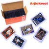 Arjiekwei Arjiekwei 3"X4" Card Sleeves Hard Plastic, Baseball Card Protectors