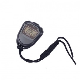 Oypla Black Digital Sports Timing Games Stopwatch Timer LCD Display