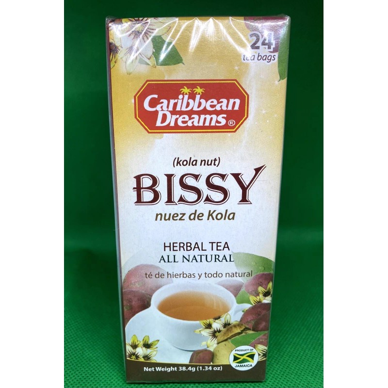 Caribbean Dreams Jamaican Bissy (Koala Nut)Teabags By Caribbean Dreams